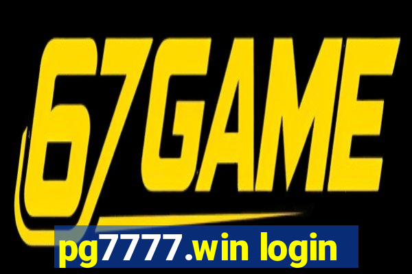 pg7777.win login