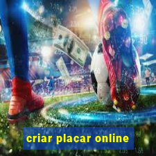 criar placar online