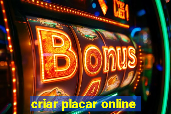 criar placar online