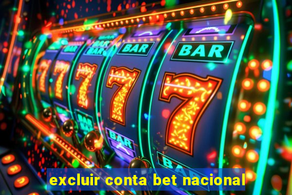 excluir conta bet nacional