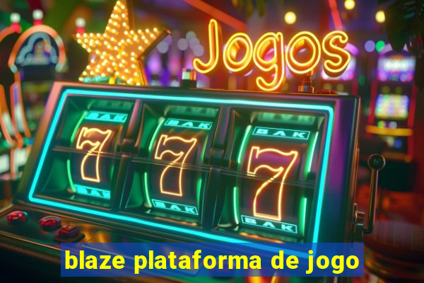 blaze plataforma de jogo