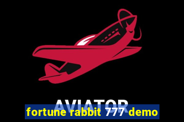 fortune rabbit 777 demo