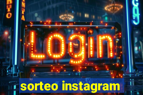 sorteo instagram