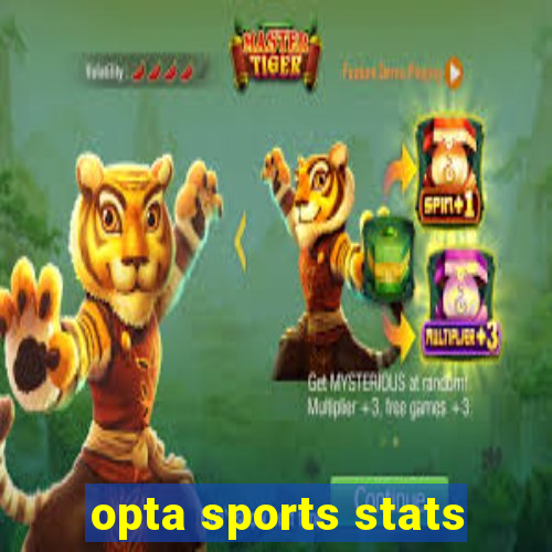 opta sports stats