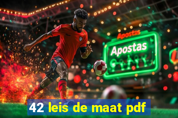 42 leis de maat pdf