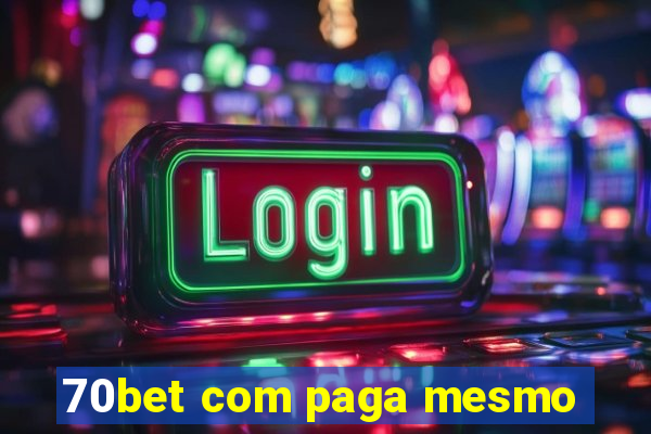 70bet com paga mesmo