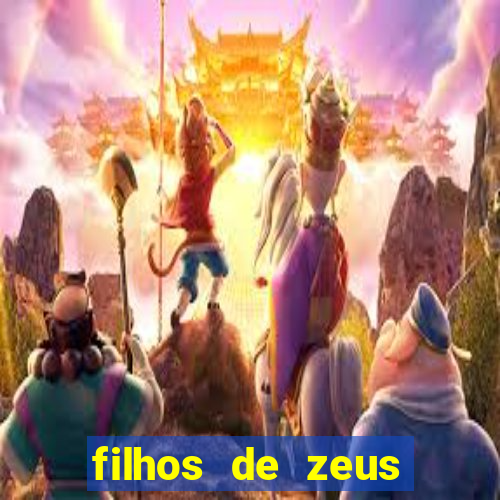 filhos de zeus mitologia grega