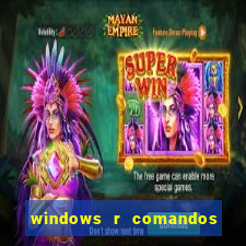 windows r comandos para limpar