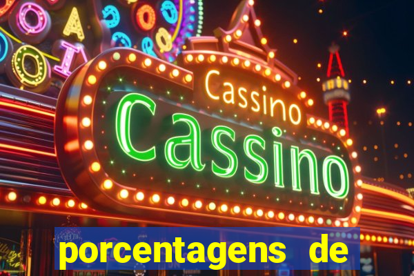 porcentagens de jogos pagantes