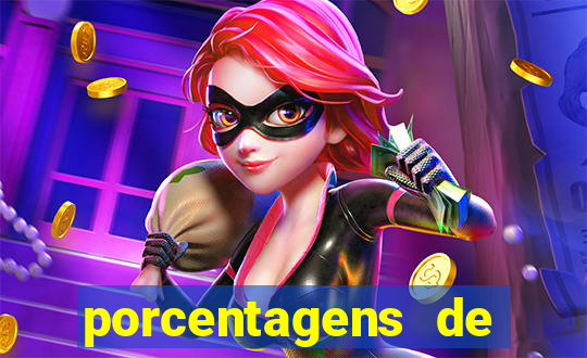 porcentagens de jogos pagantes