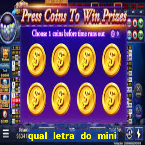 qual letra do mini dolar hoje