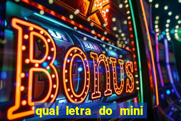 qual letra do mini dolar hoje