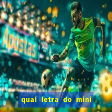 qual letra do mini dolar hoje