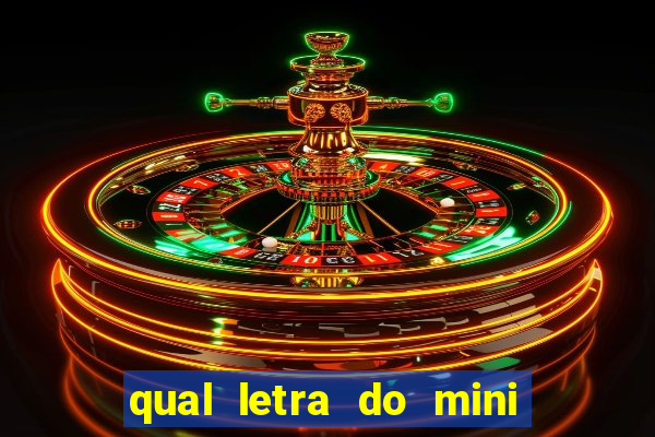 qual letra do mini dolar hoje