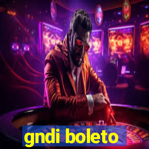 gndi boleto