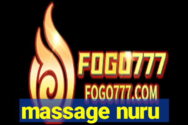 massage nuru