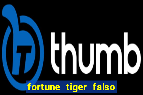 fortune tiger falso para brincar