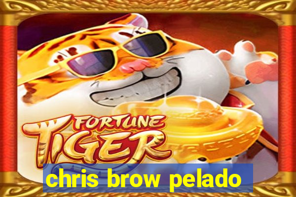 chris brow pelado