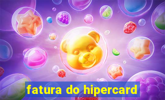 fatura do hipercard