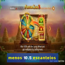 menos 10.5 escanteios