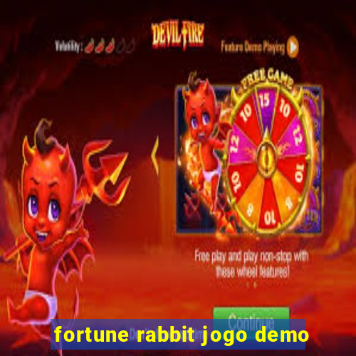 fortune rabbit jogo demo