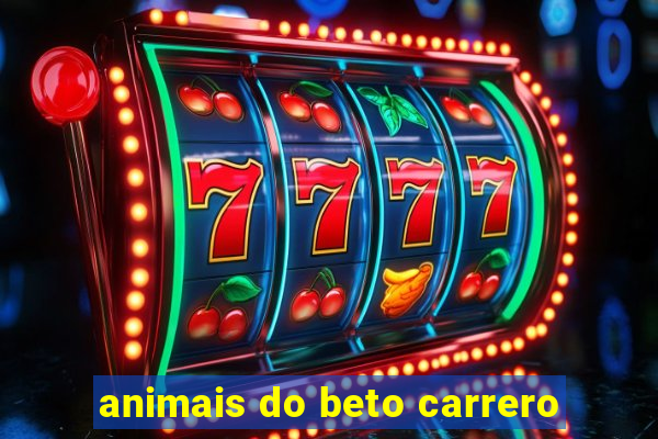 animais do beto carrero