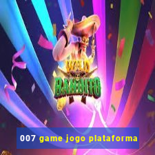 007 game jogo plataforma