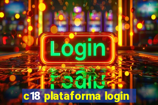 c18 plataforma login