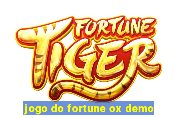 jogo do fortune ox demo