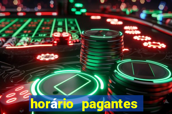 horário pagantes do fortune tiger