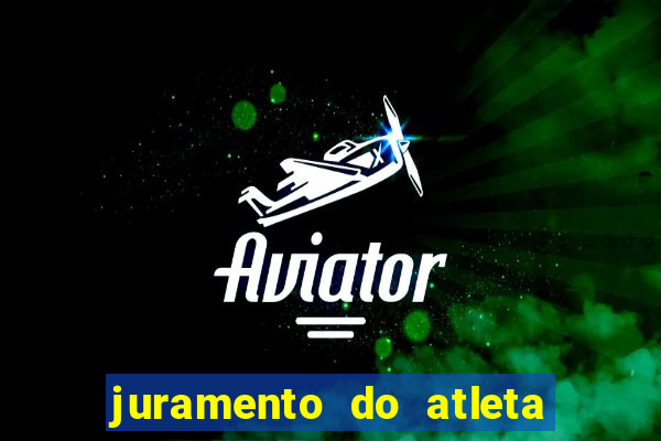 juramento do atleta jogos internos