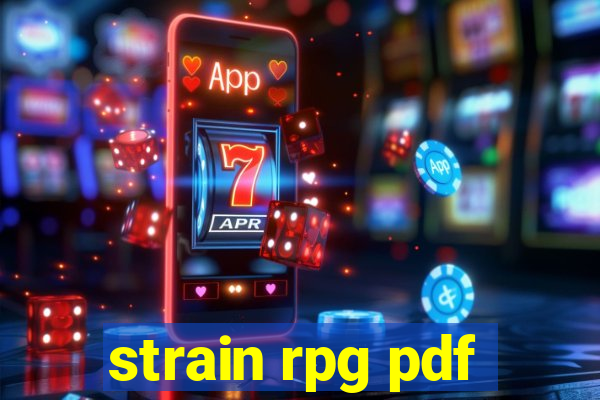 strain rpg pdf