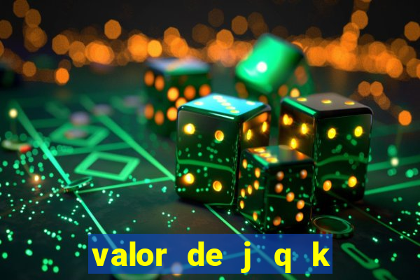 valor de j q k en blackjack