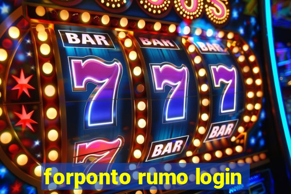 forponto rumo login