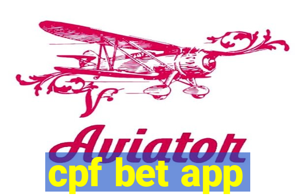 cpf bet app