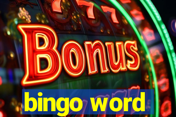 bingo word