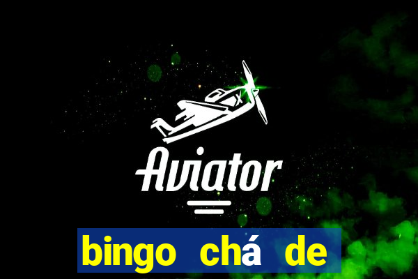 bingo chá de cozinha pdf