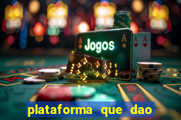 plataforma que dao bonus de cadastro