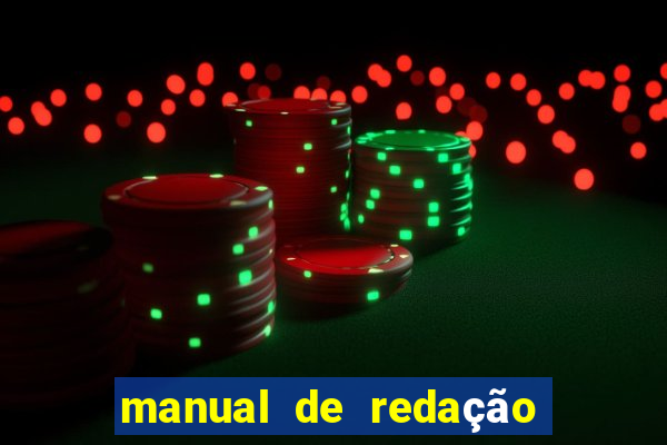 manual de redação folha de são paulo pdf