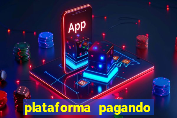 plataforma pagando no cadastro