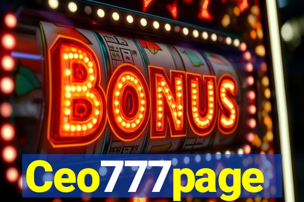 Ceo777page