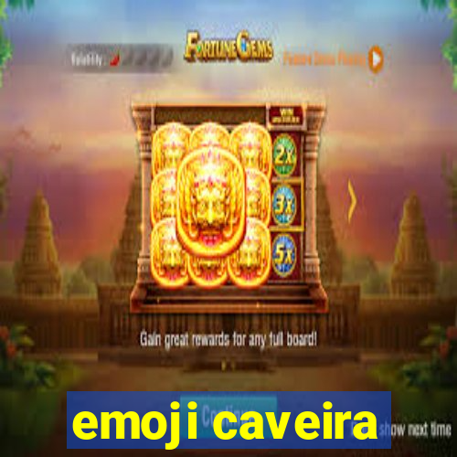 emoji caveira