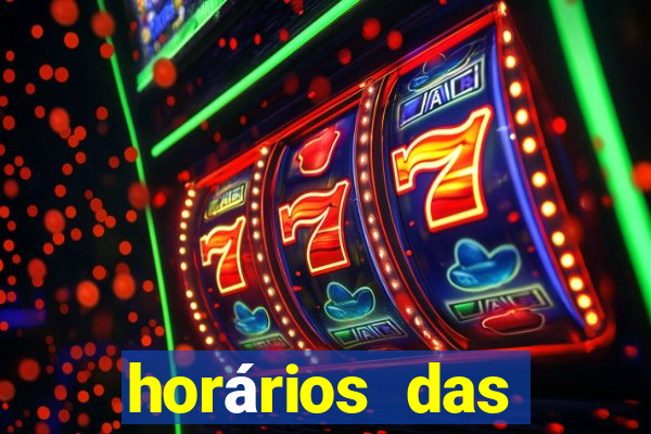 horários das plataformas de jogos