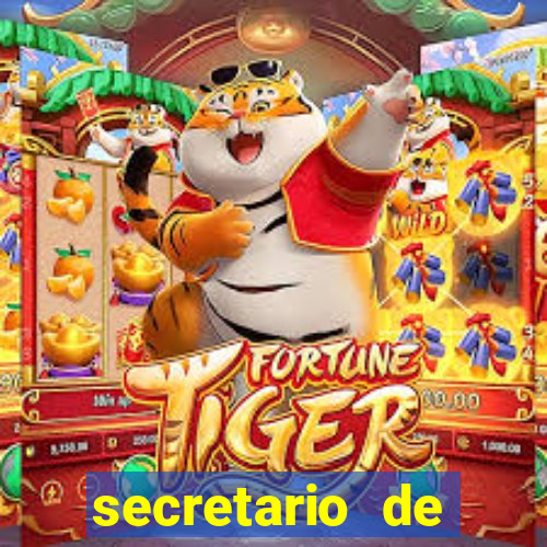 secretario de esporte salario