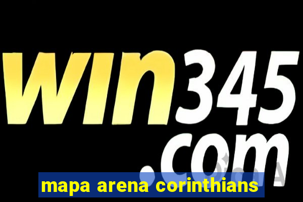 mapa arena corinthians