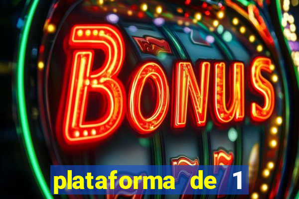 plataforma de 1 real fortune tiger