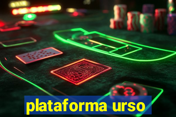 plataforma urso