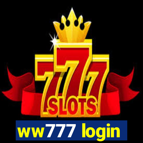 ww777 login