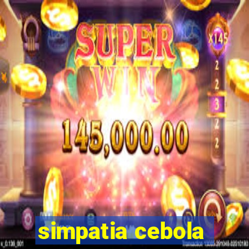 simpatia cebola