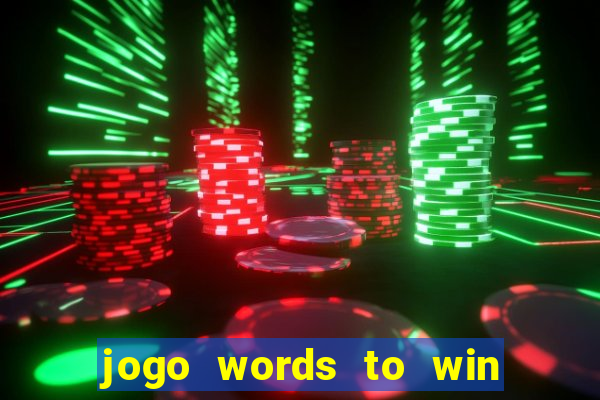 jogo words to win paga mesmo